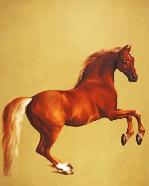 Whistlejacket By George Stubbs paint by number