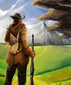 Aesthetic Frontiersman Art paint by number