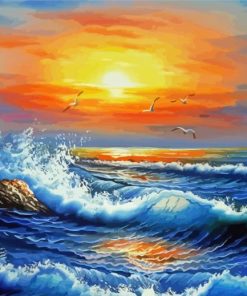 Beautiful Ocean Paradise Art Paint by number