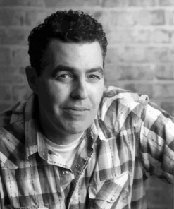 Black And White Adam Carolla paint by number