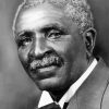 Black And White Washington Carver paint by number