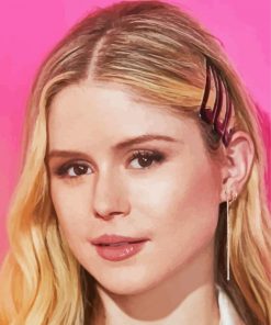 Cute Erin Moriarty Paint by number