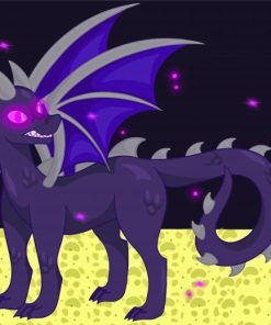 Ender Dragon Paint by number