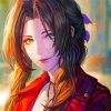 Gorgeous Aerith Gainsborough paint by number