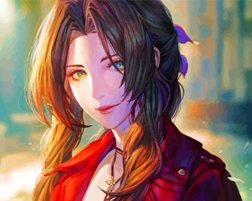Gorgeous Aerith Gainsborough paint by number