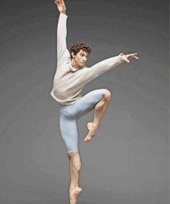 Male Ballet Dancer paint by number