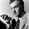 Monochrome Vincent Price paint by number