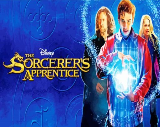 Sorcerers Apprentice Poster Paint by number