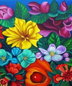 Spring Flower Bouquet Art paint by number