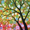 Summer Tree Art paint by number