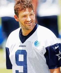 The Player Tony Romo paint by number