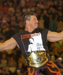 The Wrestler Eddie Guerrero paint by number