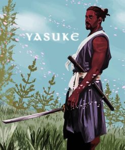 Yasuke Anime Poster paint by number