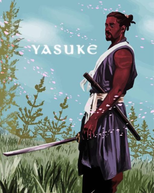 Yasuke Anime Poster paint by number