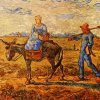 Vincent Van Gogh Going To Work Paint By Numbers