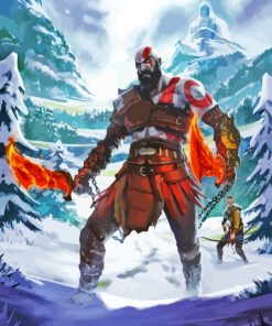 God Of War Ragnarok Paint By Numbers