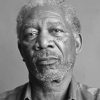 Monochrome Morgan Freeman Paint By Numbers