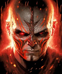 Evil Darth Bane Paint By Numbers